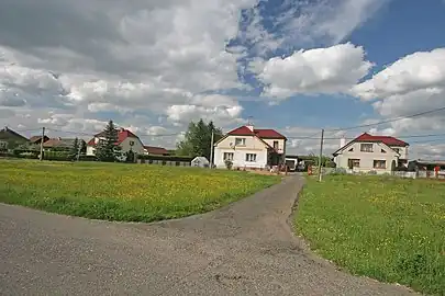 Maisons à Kobylice.