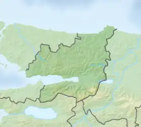 Voir sur la carte topographique de Kocaeli