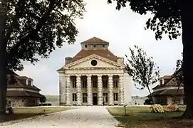 La saline royale d'Arc-et-Senans, pavillon du directeur.