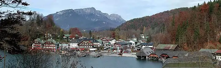 Panorama de Schönau am Königssee