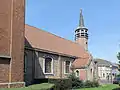 Koewacht-Moerbeke, église Sint Filippus et Sint Jacobus