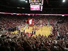 Photographie de l'intérieure de la salle du Kohl Center.