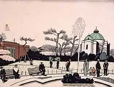 Parc d'Ueno, les musées au couleurs du printemps