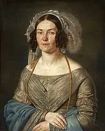 Portrait de Julia Kleczkowska (1844), musée national de Varsovie.