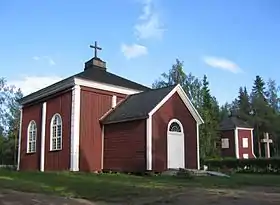 L'église de Kolarinsaari.