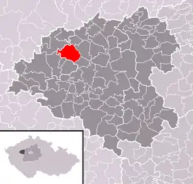 Localisation de Kolešovice