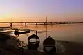 Pont Kolia Bhomora Setu, sur le Brahmapoutre à Tezpur (2011)