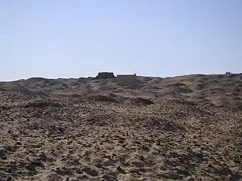 Vue du site de l'antique Térénouthis