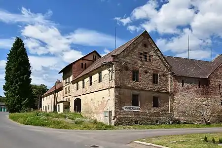 Konětopy : vieille maison.