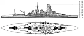Image illustrative de l'article Classe Kongō (croiseur)