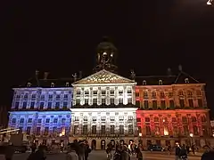 Palais royal d'Amsterdam (Pays-Bas).