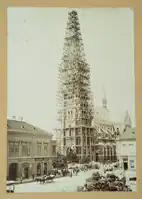 Construction de la co-cathédrale en 1898