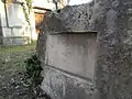 Tombe protestante de Konrád Burchard-Bélaváry, cimetière Kerepesi de Budapest