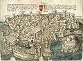 Rhodes (ville), vers 1490