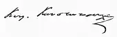 signature de Konstantínos Konstantópoulos