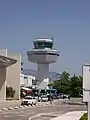 Tour de contrôle de l'aéroport de Dubrovnik.