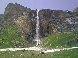 La cascade du Korab.