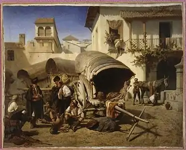 Posada San Rafael à Cordoue (1861), Bayonne, musée Bonnat-Helleu.