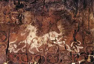 Peinture du Cheval céleste, trésor national n°207