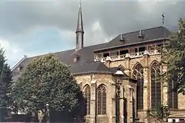 L'église de l'ancienne abbaye