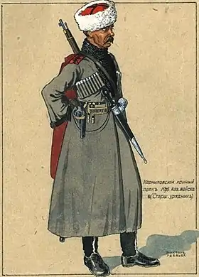 Image illustrative de l’article Régiment de cavalerie de Kornilov