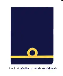k.u.k. Kriegsmarine Seefahnrich(Première Guerre mondiale)