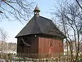 L'église en bois.