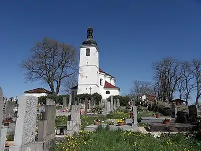 L'église de Nebílovy.