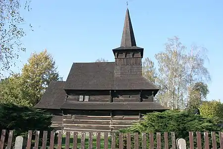 Église orthodoxe en bois.