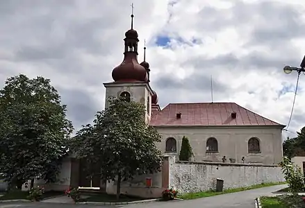 Église Saint-Martin à Strážiště.
