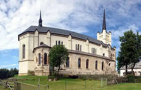 Vysluni : église Saint-Venceslas.