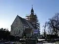 Vue de l'église de Kotelow