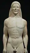 Kouros Getty (en) (vers 530 avant JC, ou faux moderne)