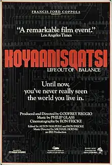 Description de l'image Koyaanisqatsi (1982 poster).jpg.