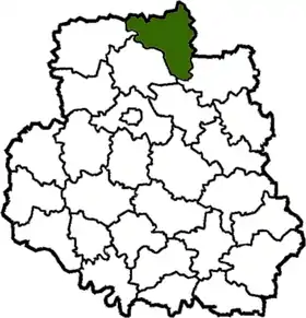 Localisation de Raïon de Koziatyn