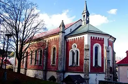 Église Sainte-Catherine à Krásno.