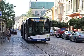 Autobus urbain Solaris.