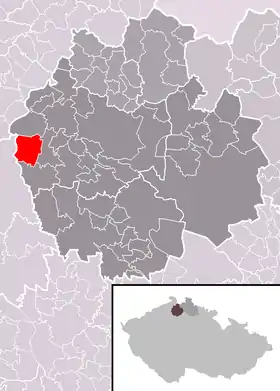 Localisation de Kravaře