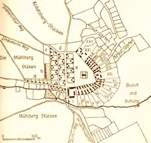 Cadastre de Krebsjauche en 1760