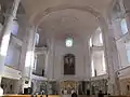 L'intérieur de l'église aujourd'hui