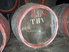 Fût de Kriek.