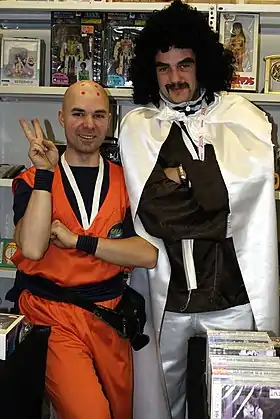 Cosplay de Krilin et Mr. Satan