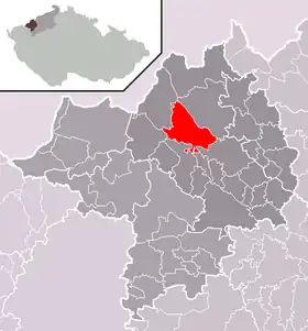 Localisation de Křimov
