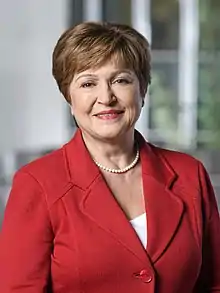 Fonds monétaire internationalKristalina Georgieva, Directrice générale