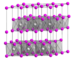Image illustrative de l’article Iodure de titane(II)