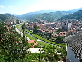 La ville de Kriva Palanka.