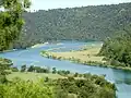 Vue de la rivière Krka