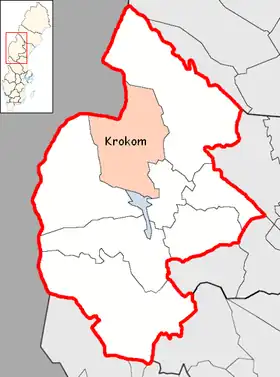 Localisation de Krokom