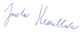 signature de Jaroslav Krombholc