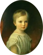 Rodolphe vers l'âge de 2 ans (1860).